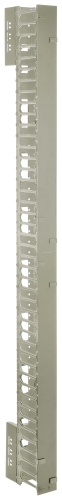 ITK by ZPAS Кабель-органайзер вертикальный 42U 800мм серый | код ZP-CC35-42U-V-0800 | IEK
